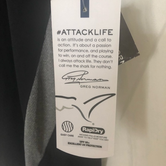Greg Norman AttackLife RapiDry Tee - Picture 5 of 8